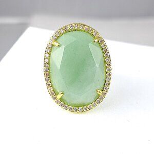 Gorgeous Oval Amazonite Ring